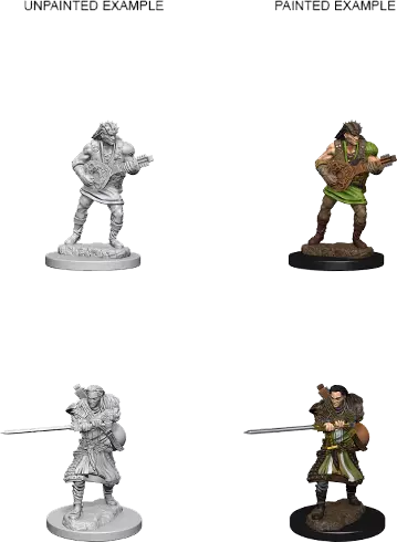 Dungeons & Dragons Nolzur's Marvelous Unpainted Miniatures: Human Bard Male