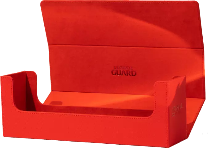 Ultimate Guard Deck Case: Arkhive 400+ Monocolor Red