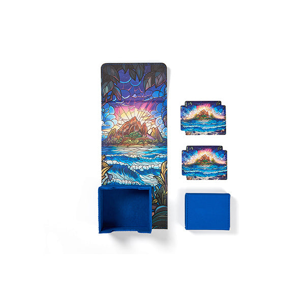 Deck Vault: Radiant 100+ Deluxe- Stained Glass- Hidden Island