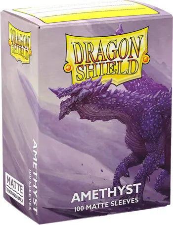 Dragon Shield: (100) Matte Amethyst