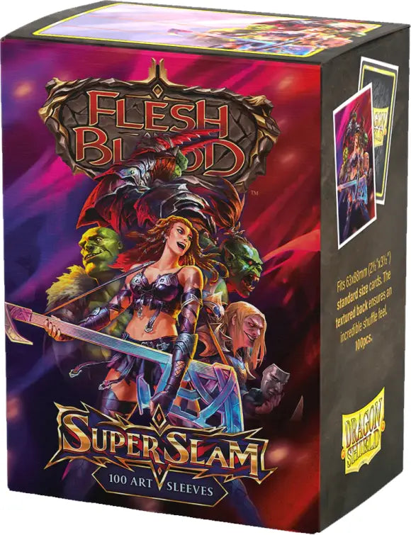 Dragon Shield Sleeves Art Flesh and Blood Super Slam