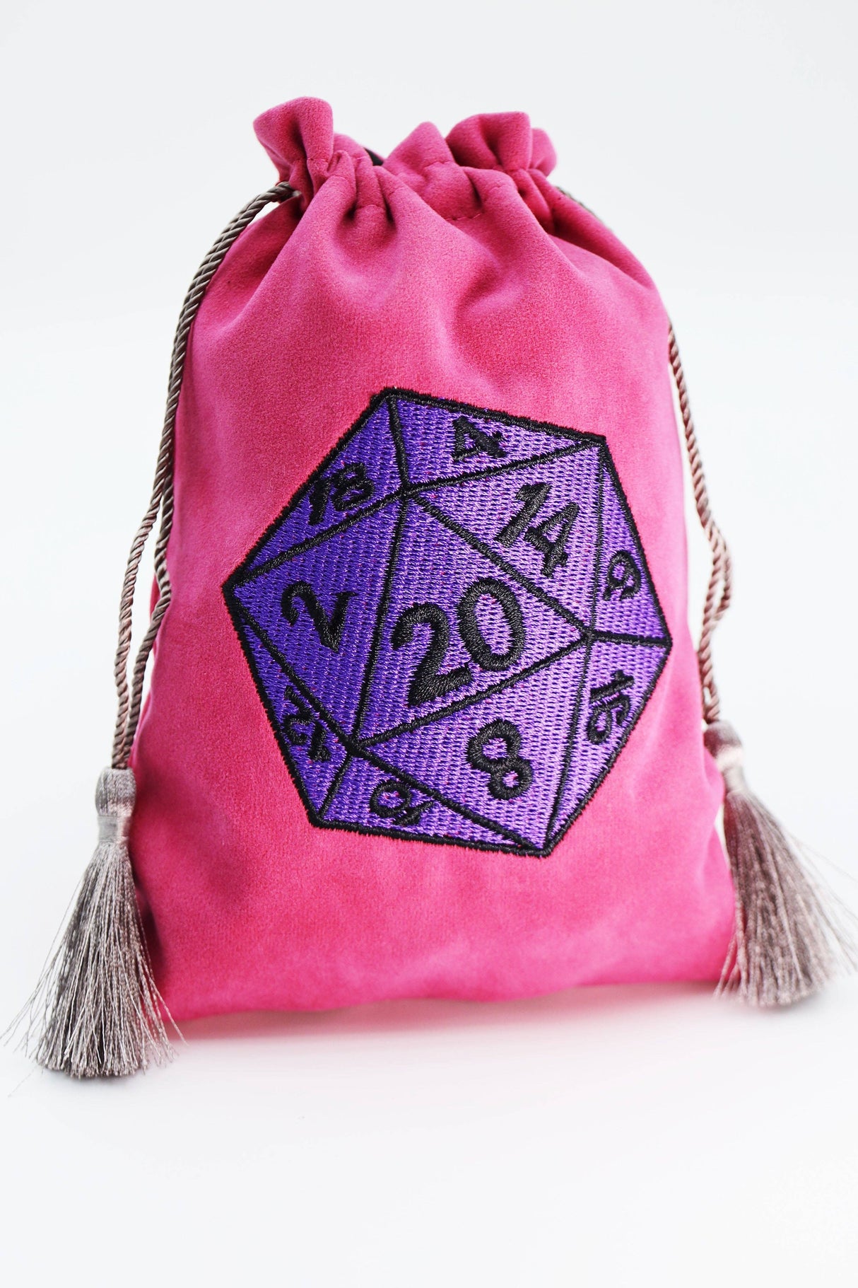 Foam Brain: Dice Bag - Purple D20