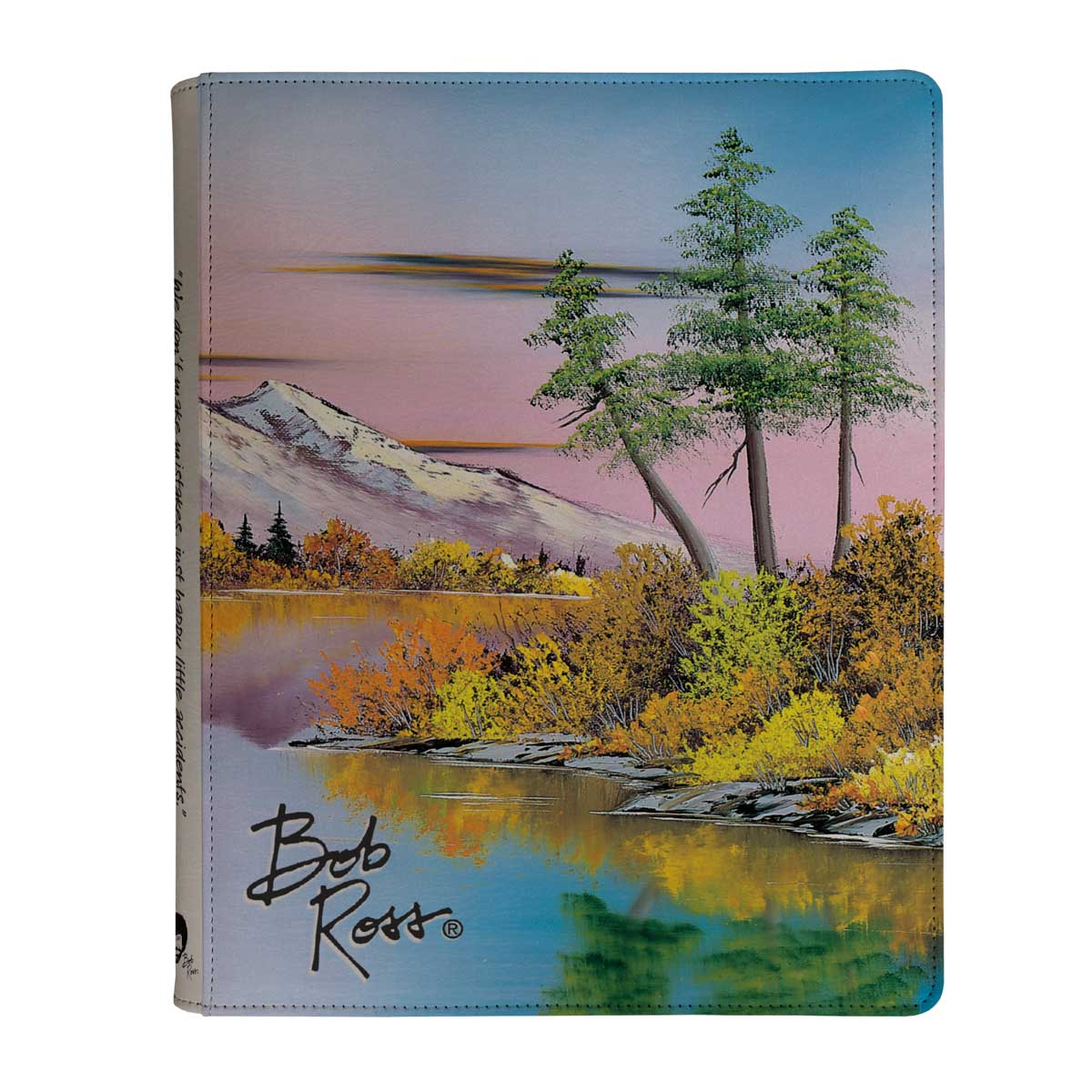 Ultra-Pro: 9 Pocket Zippered- Bob Ross Mighty Mountain Lake