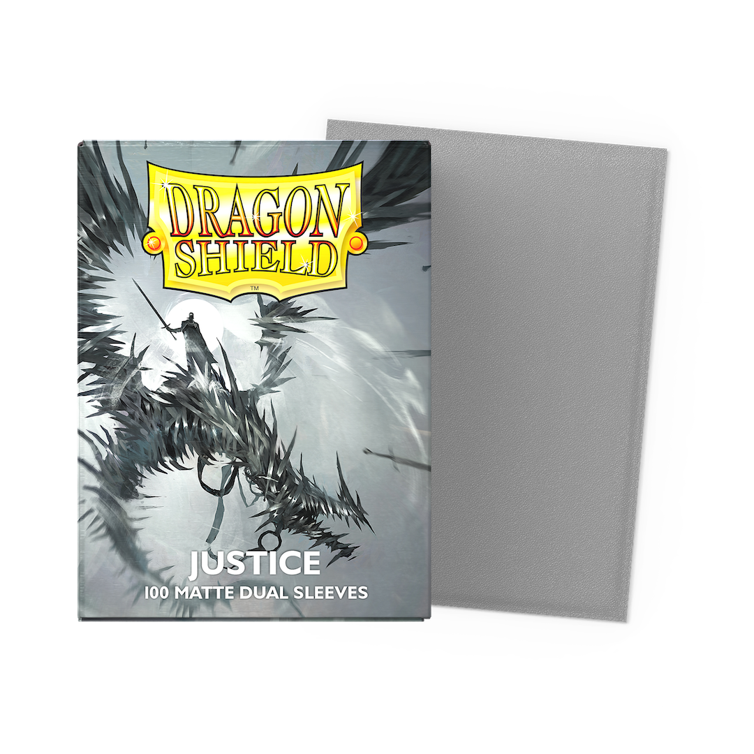Dragon Shields: (100) Matte Dual - Justice