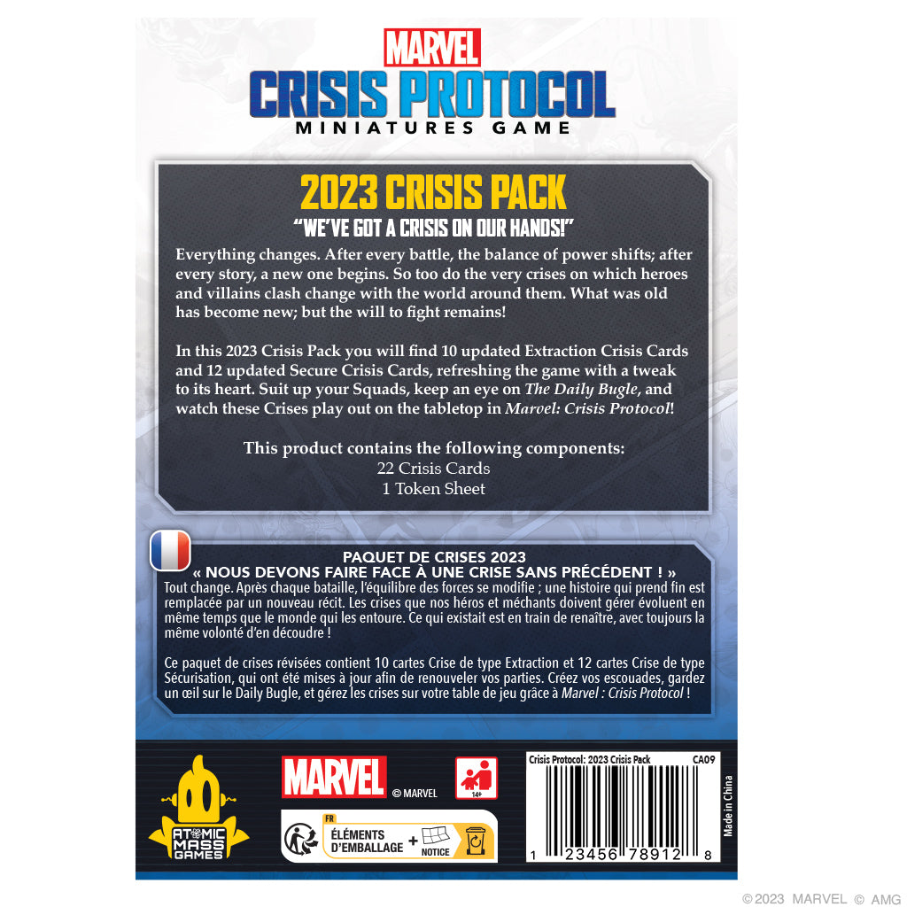 Marvel Crisis Protocol: Crisis Card Pack