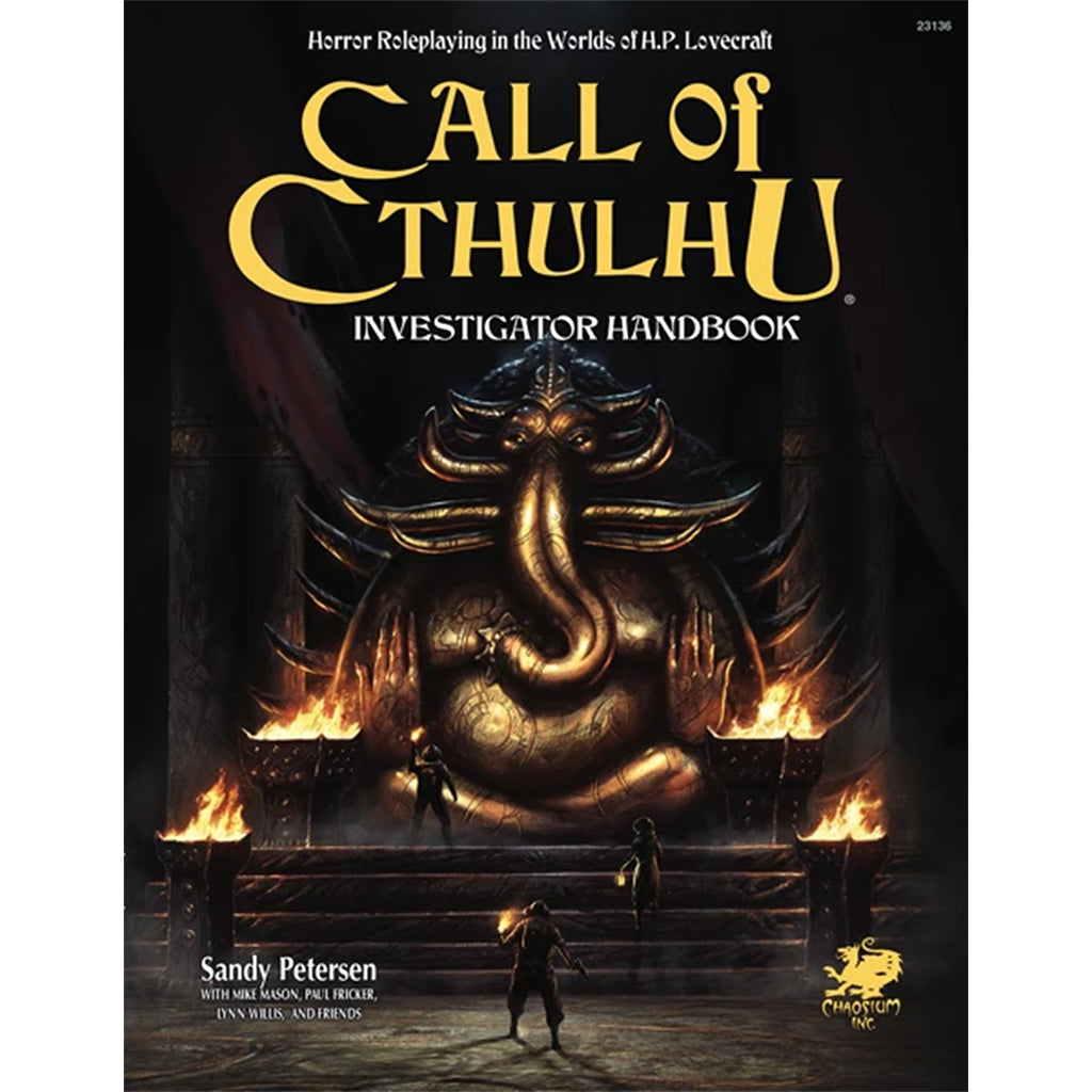 Call Of Cthulhu 7th Edition Investigator Handbook