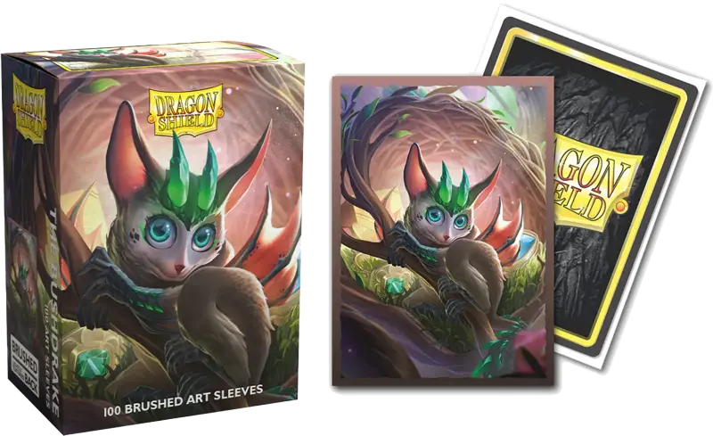 Arcane Tinmen Dragon Shield Brushed Art The Bushdrake 100 Protège-Cartes