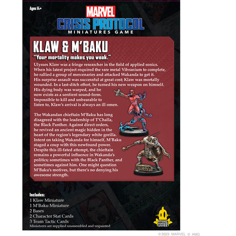 Marvel Crisis Protocol: Law & M'Baku
