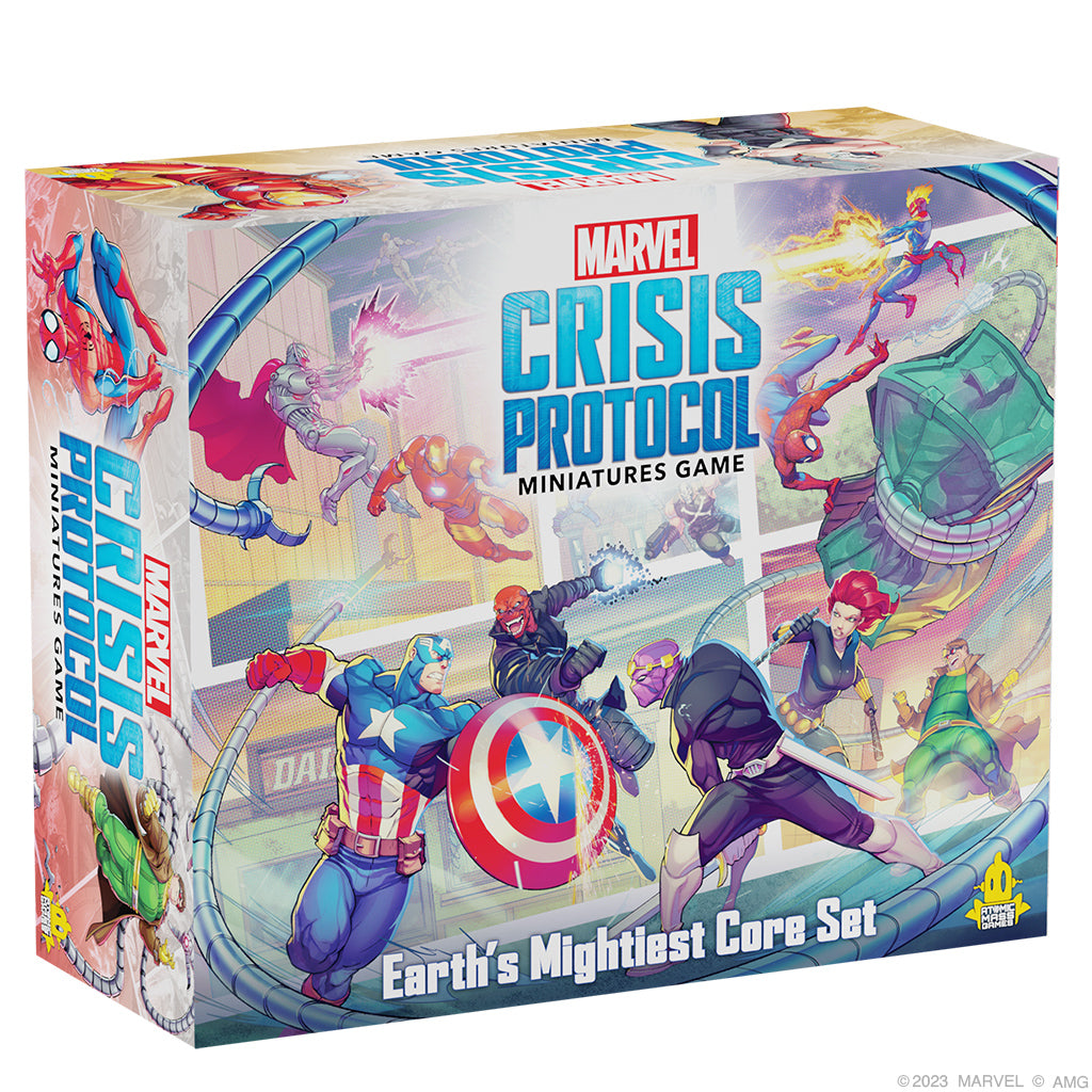 Marvel Crisis Protocol: Earth's Mightiest Heroes Core Set