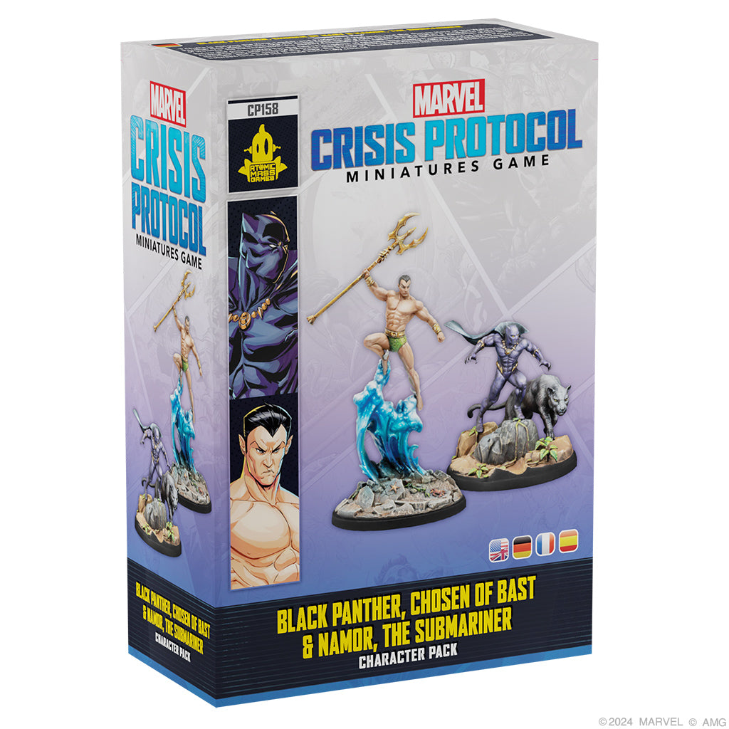 Marvel Crisis Protocol: Black Panther Chosen of Bast & Namor the Sub-Mariner