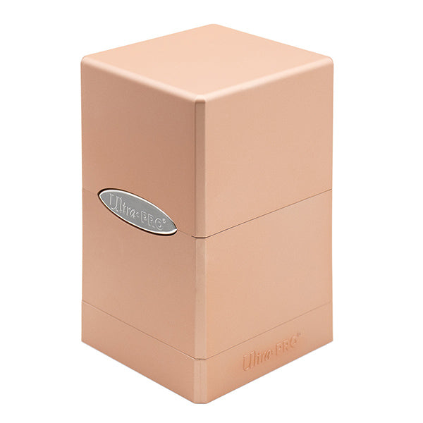 Ultra-Pro: Satin Tower 100+ Metallic- Rose Gold