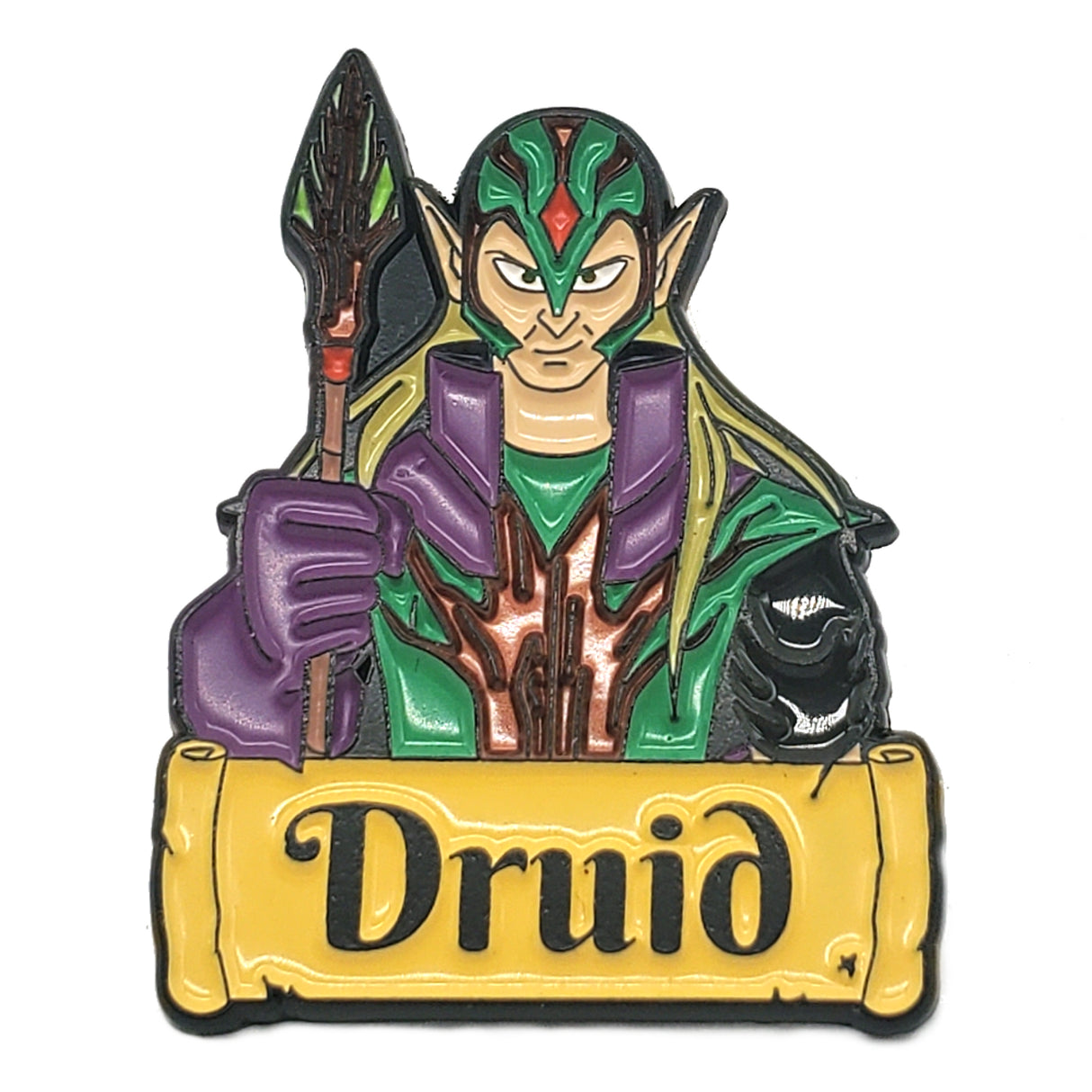 Old School Collectible Pins - Druid