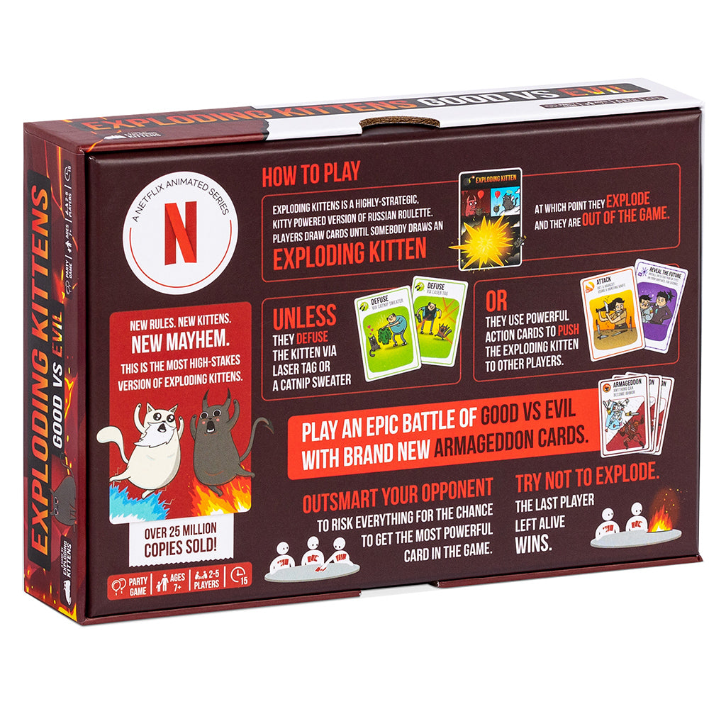 Exploding Kittens: Good vs. Evil