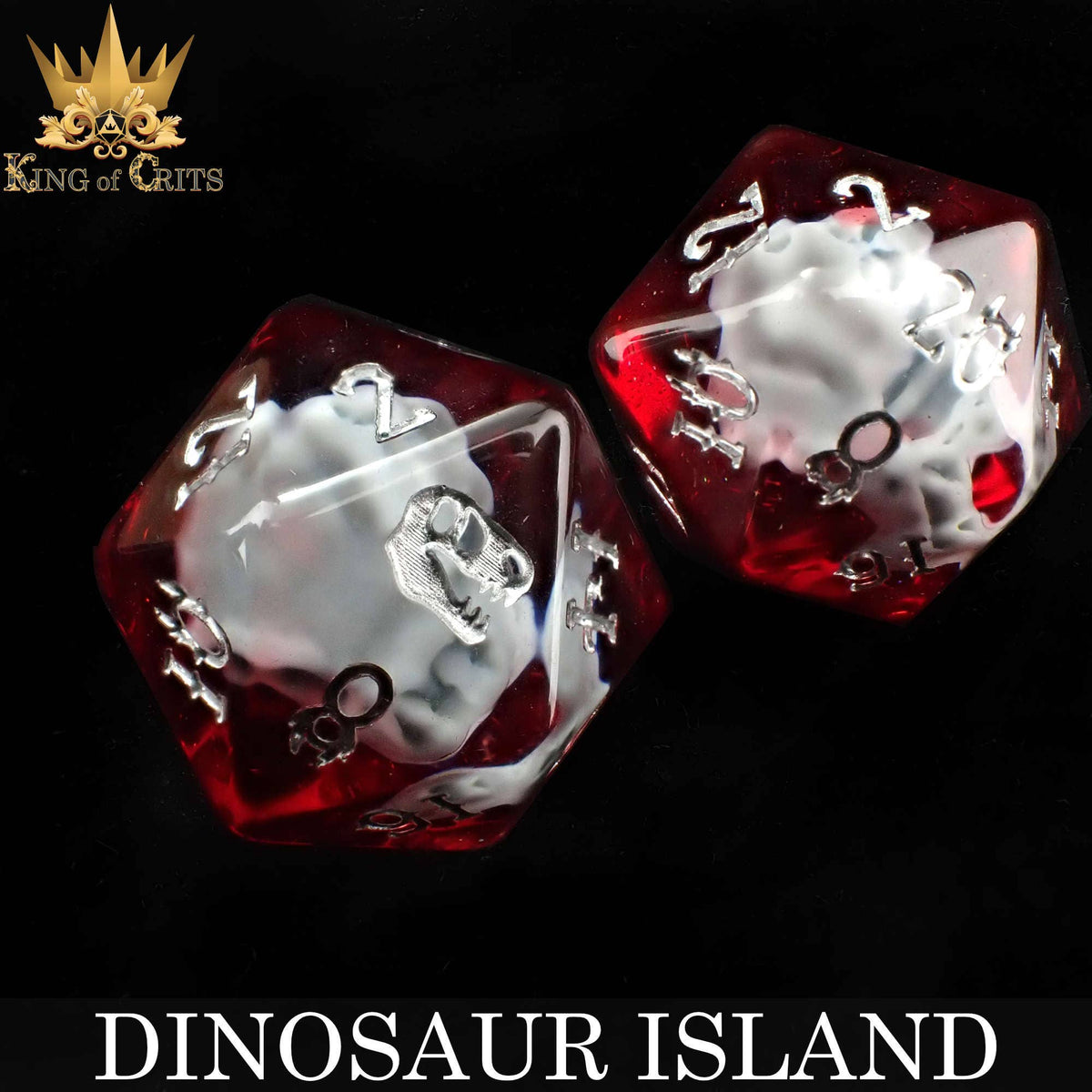 DND Dice - Dinosaur Island - 11 Dice Set