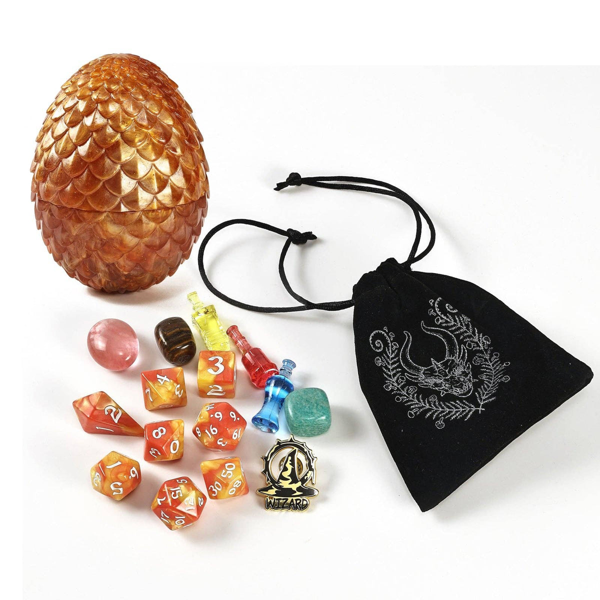 Hymgho Premium Dice - Dragon's Hoard RPG Mystery Egg