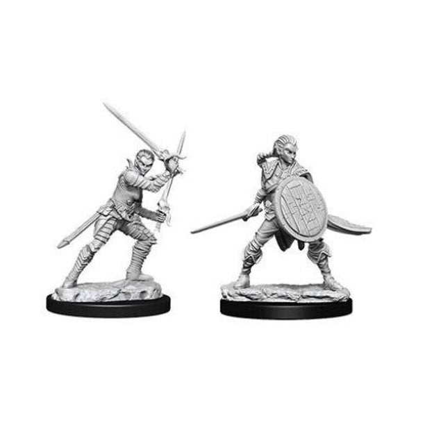 Pathfinder Deep Cuts Unpainted Miniatures: W6 Elf Female Fighter