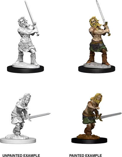 Pathfinder Battles Deep Cuts Miniature Human Male Barbarian