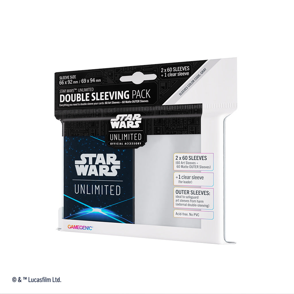 Star Wars: Unlimited TCG - Double Sleeving Pack - Space Blue