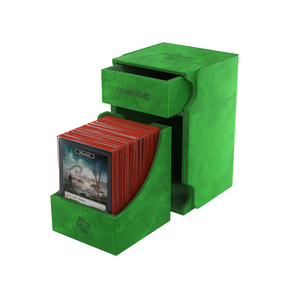 Watchtower 100+ XL Card Convertible Deck Box: Green