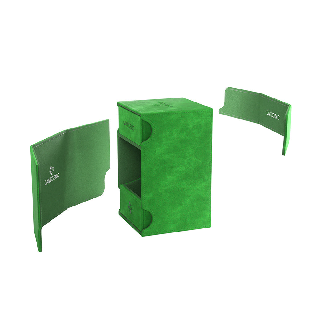 Watchtower 100+ XL Card Convertible Deck Box: Green