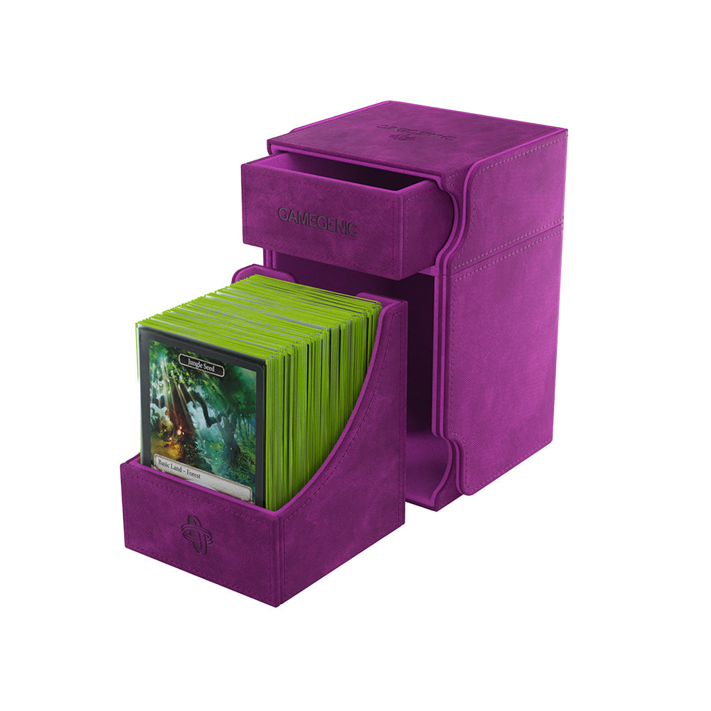 Watchtower 100+ XL Card Convertible Deck Box: Purple