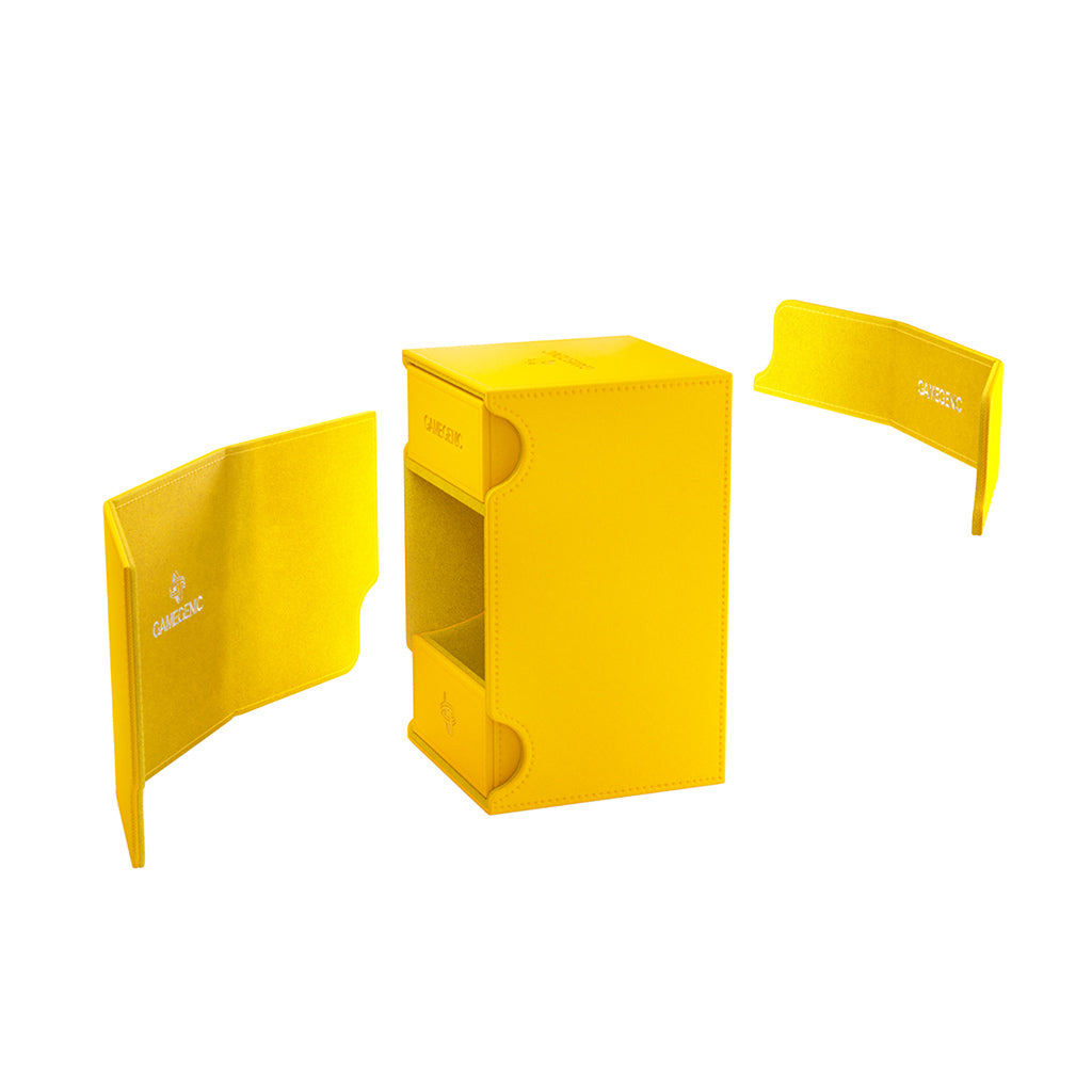 Watchtower 100+ XL Card Convertible Deck Box: Yellow