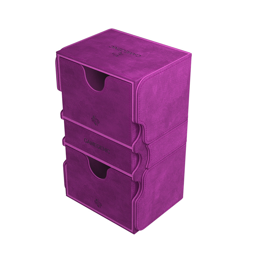 Stronghold 200+ XL Card Convertible Deck Box: Purple
