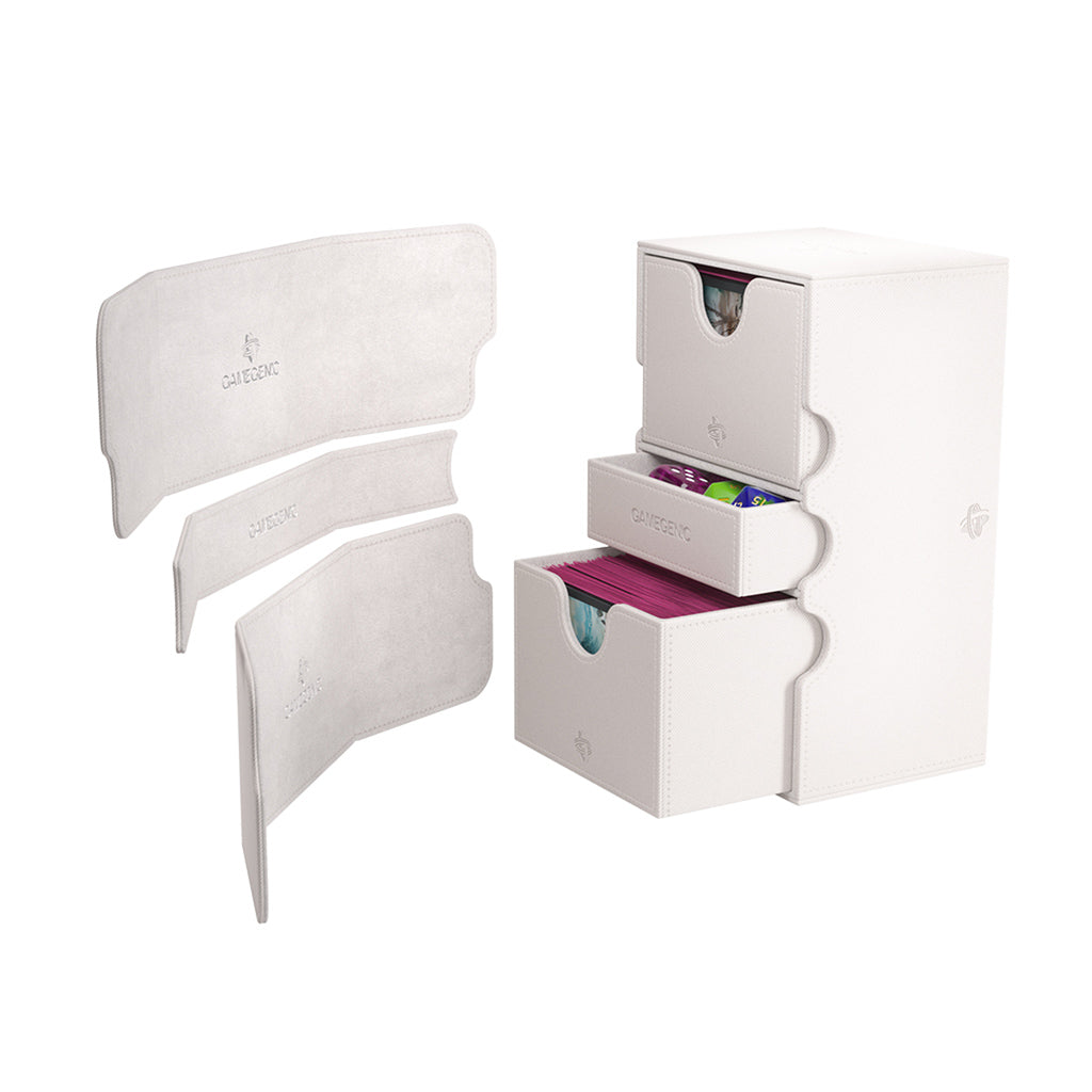 Stronghold 200+ XL Card Convertible Deck Box: White