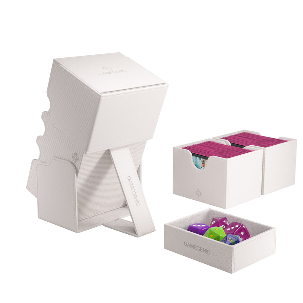 Stronghold 200+ XL Card Convertible Deck Box: White