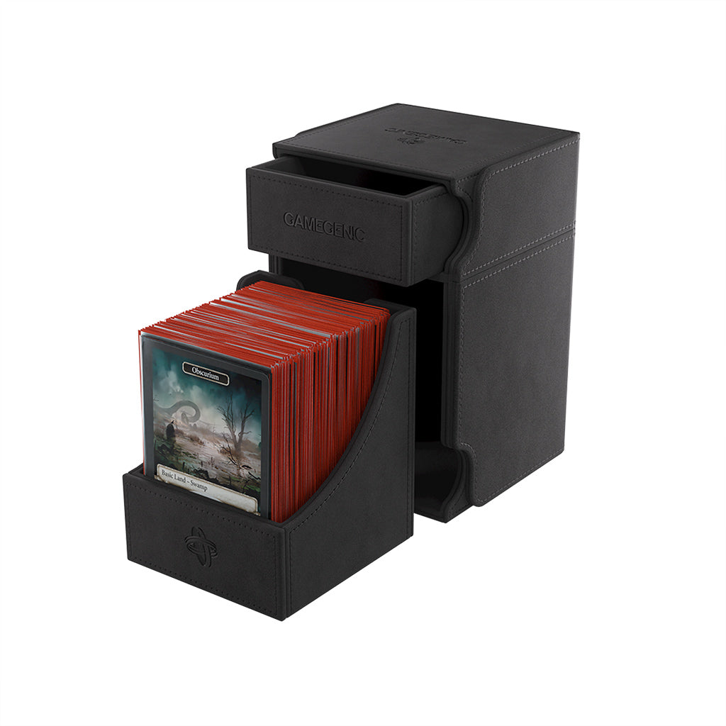 Watchtower 100+ XL Card Convertible Deck Box: Black
