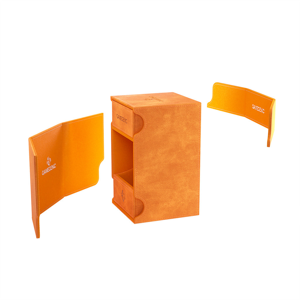 Watchtower 100+ XL Card Convertible Deck Box: Orange