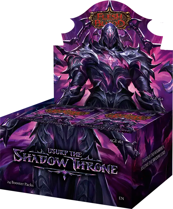 Flesh and Blood TCG: Usurp the Shadow Throne Booster Box