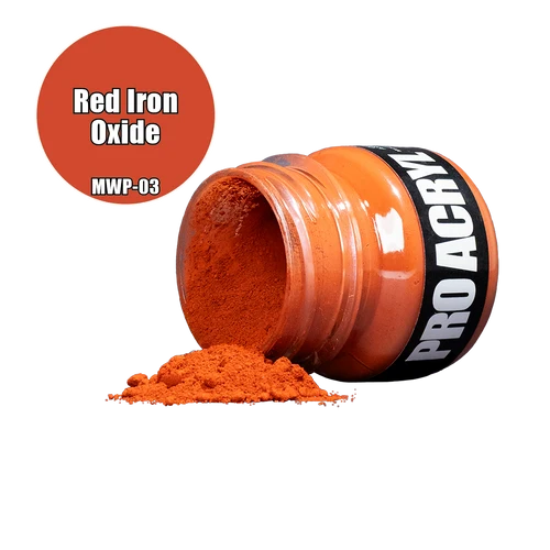 Monument Hobbies: PRO Acryl Weathering Pigments 03 - Red Iron Oxide