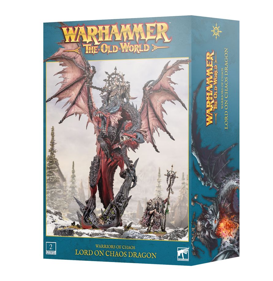Warhammer: The Old World - Lord/Sorcerer on Chaos Dragon