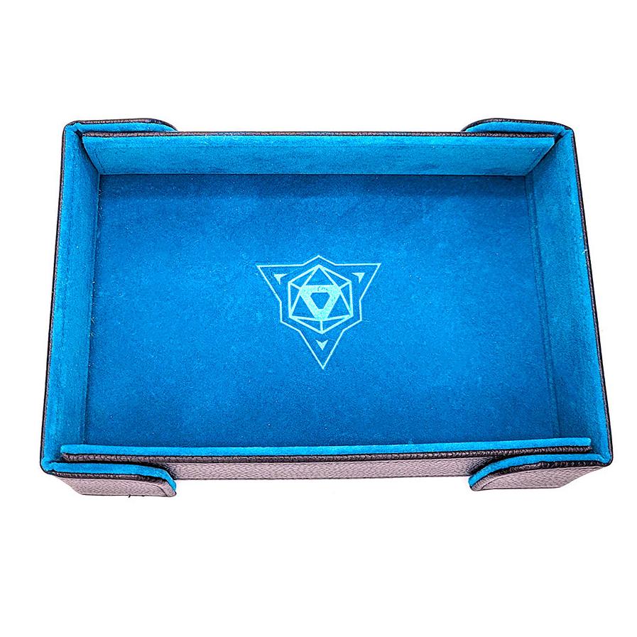 Die Hard Dice: Magnetic Rectangle Tray - Teal Velvet