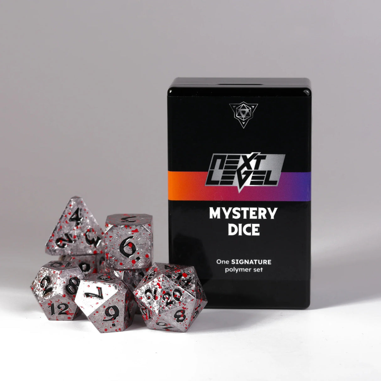 Die Hard Dice: 7pc RPG Set - Next Level Mystery Dice