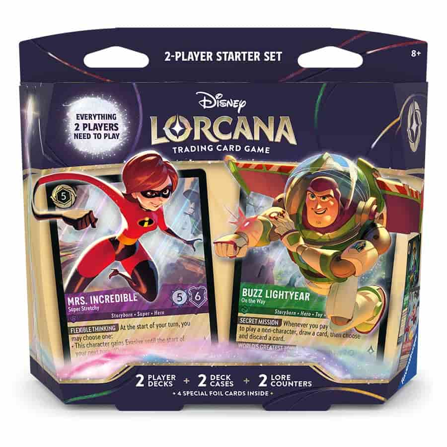 Disney Lorcana TCG: Two-Player Deck: Elastigirl and Buzz Lightyear