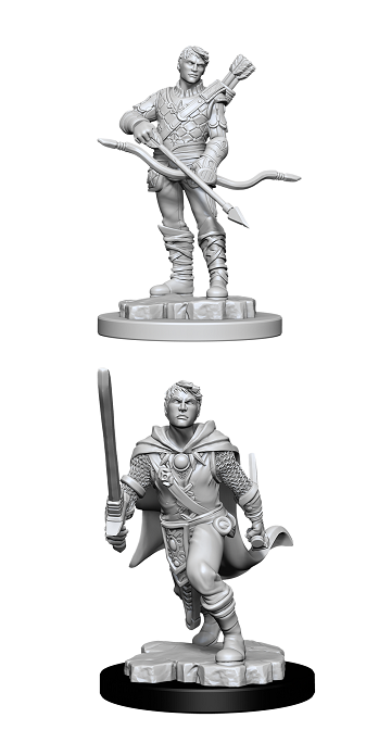 Pathfinder Deep Cuts Unpainted Miniatures: W11 Male Human Ranger