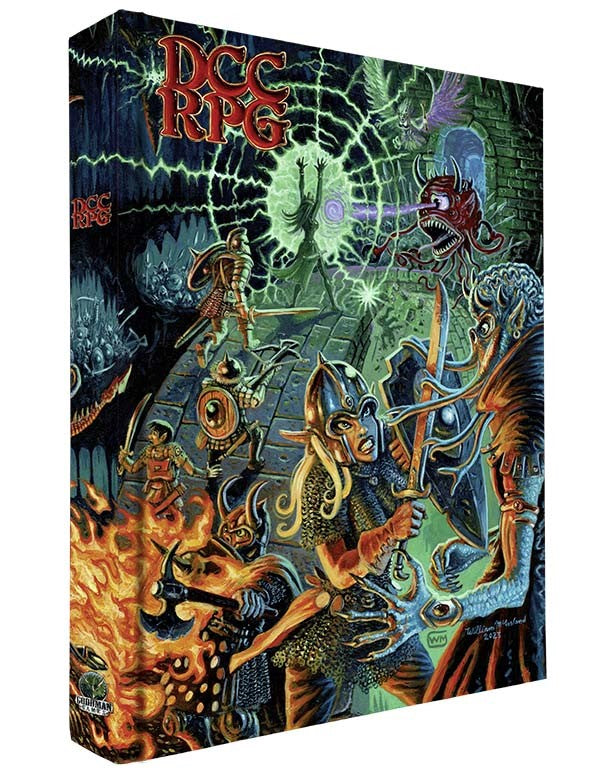 DCC RPG: Core Rulebook- William Mcausland Cover