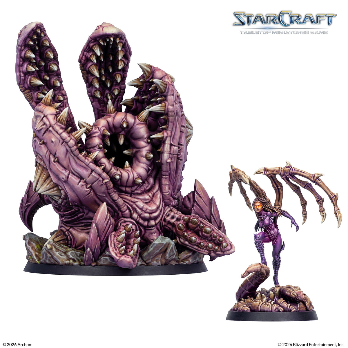 Starcraft: Zerg- Kerrigan & Omega Worm