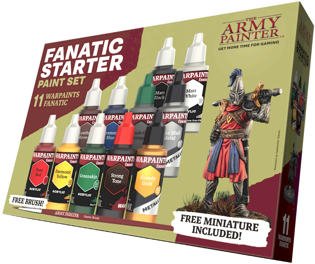 The Army Painter: Warpaints - Fanatic Starter Set