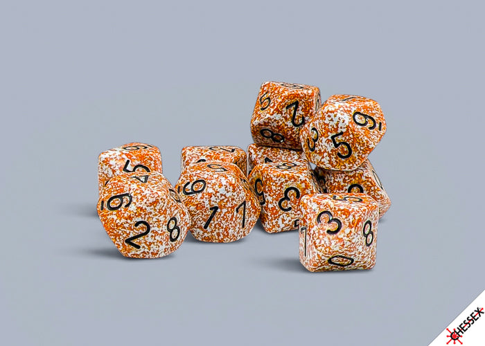 Chessex: Speckled Ten D10 Rust Set