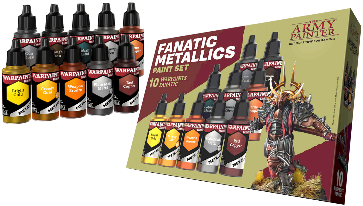 The Army Painter: Warpaints - Fanatic Metallic Paint Set