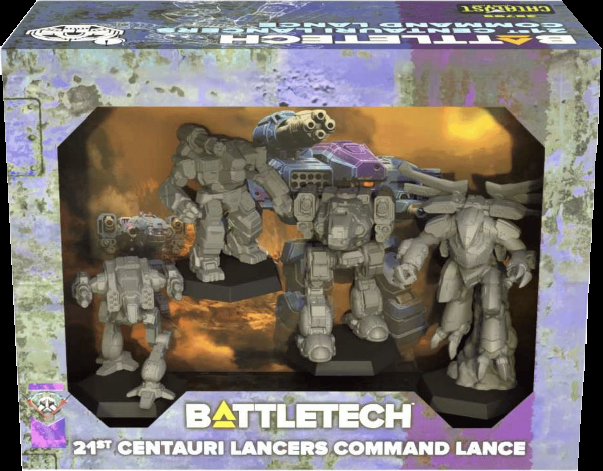 Battletech: 21st Centauri Lancers Command Lance