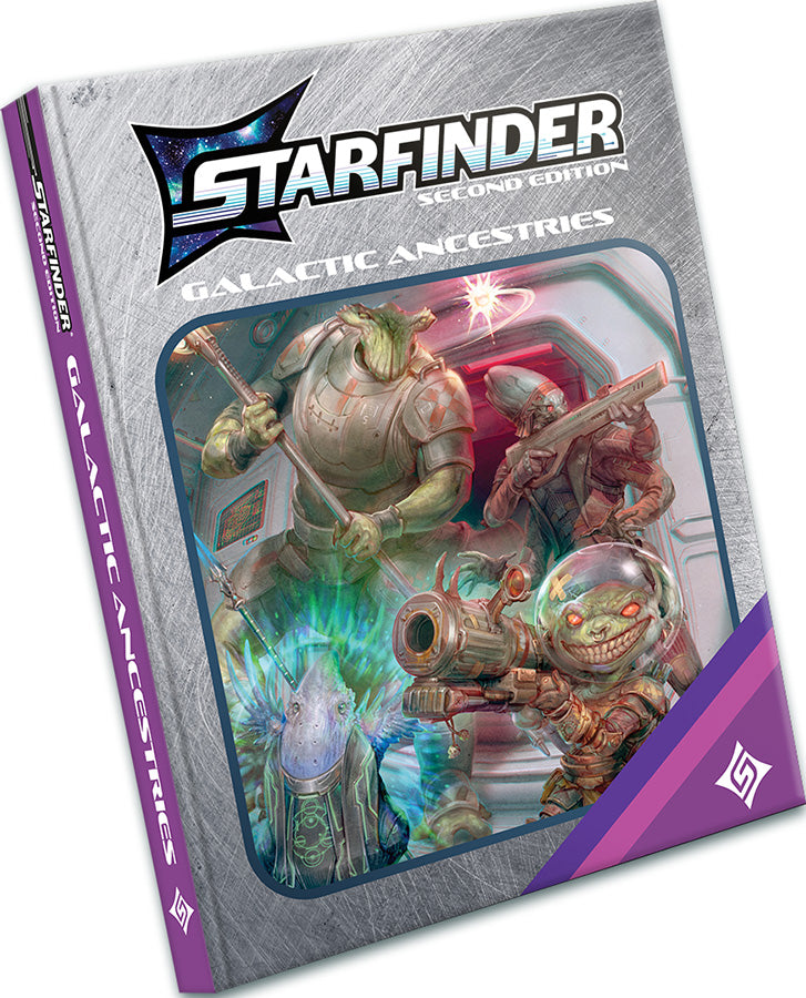 Starfinder 2E: Galactic Ancestries Hardcover (Retailer Exclusive Cover Edition)