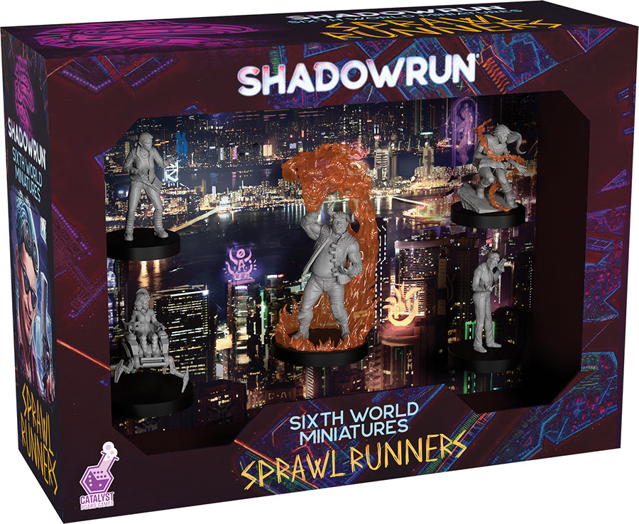 Shadowrun: Sprawl Runners Miniatures