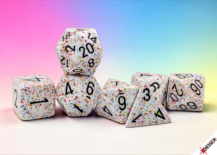 Chessex: Speckled Polyhedral 7-Die Set Birthday