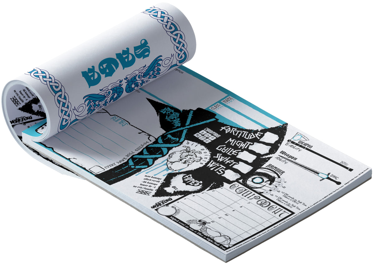 Berserkr Character Sheets