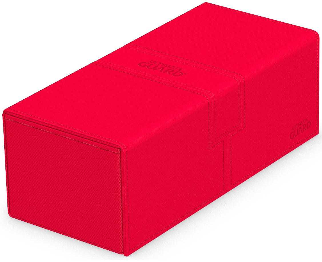 Ultimate Guard Twin Flip n Tray Deck Case Monocolor Red 266+