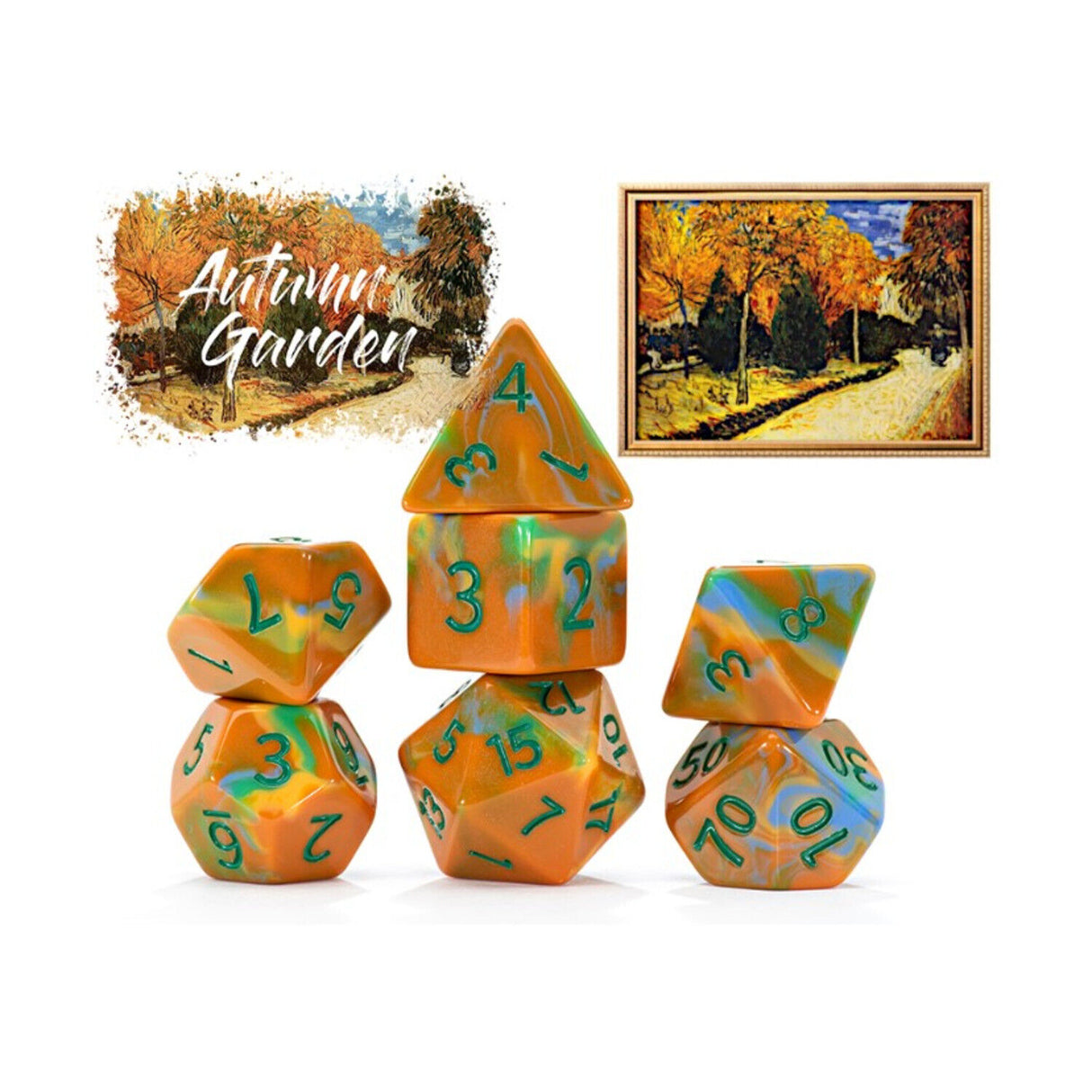 Gate Keeper Dice: Autumn Garden Van Gogh Dice Success